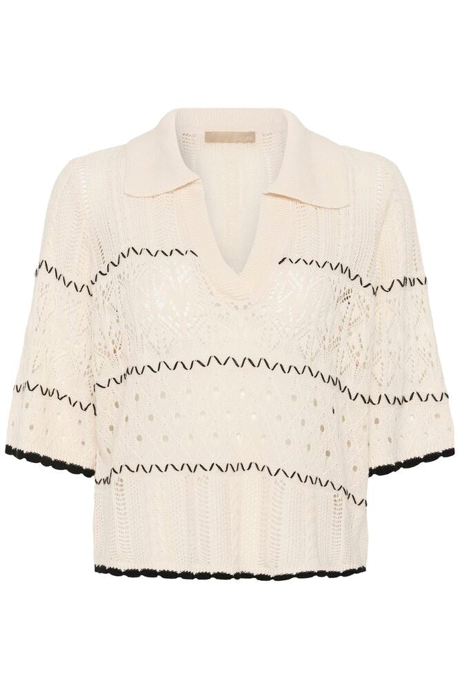 Culture Uylva Short Sleeve Polo Jumper