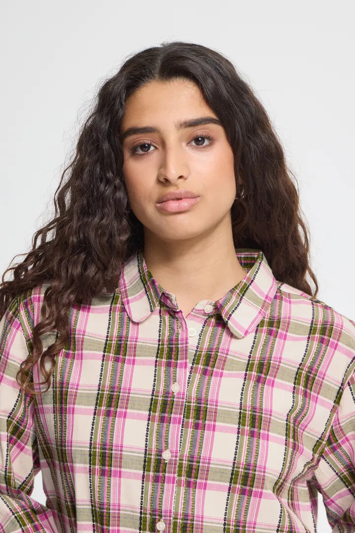 ICHI Emina Check Shirt