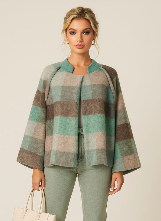 Alice Collins - Elle Checked Jacket