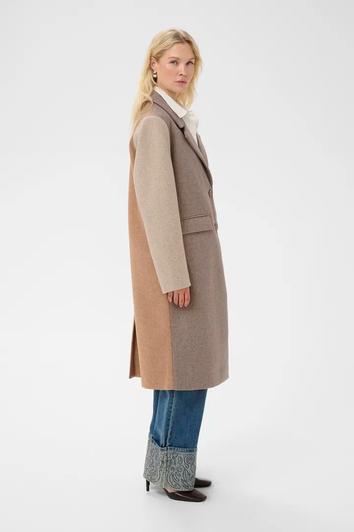 Culture Rivala Colour Block Coat