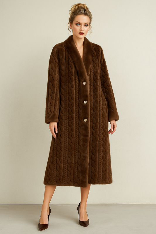 Nina So Soft Faux Fur Coat