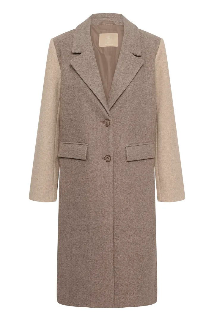 Culture Rivala Colour Block Coat