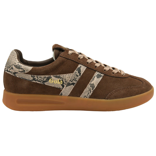 Gola Cyclone Snake Suede Leather Trainer
