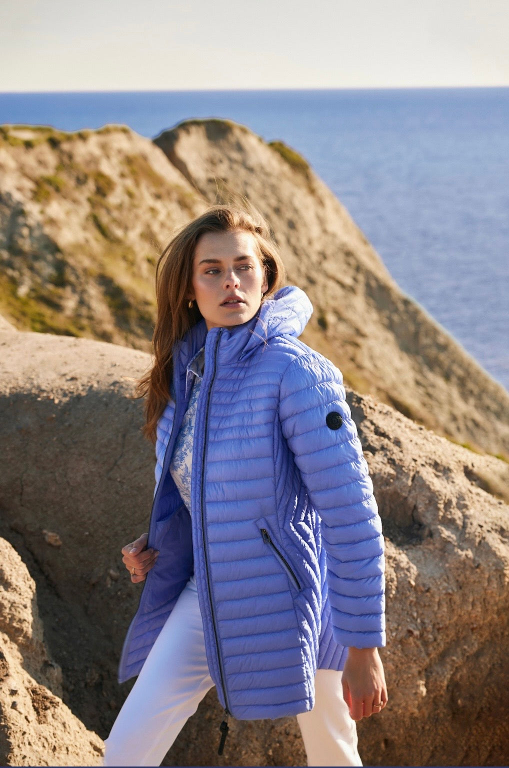 Frandsen Puffa Jacket with Detachable Hood