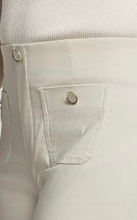 Pinns Cropped Wide Leg Trousers