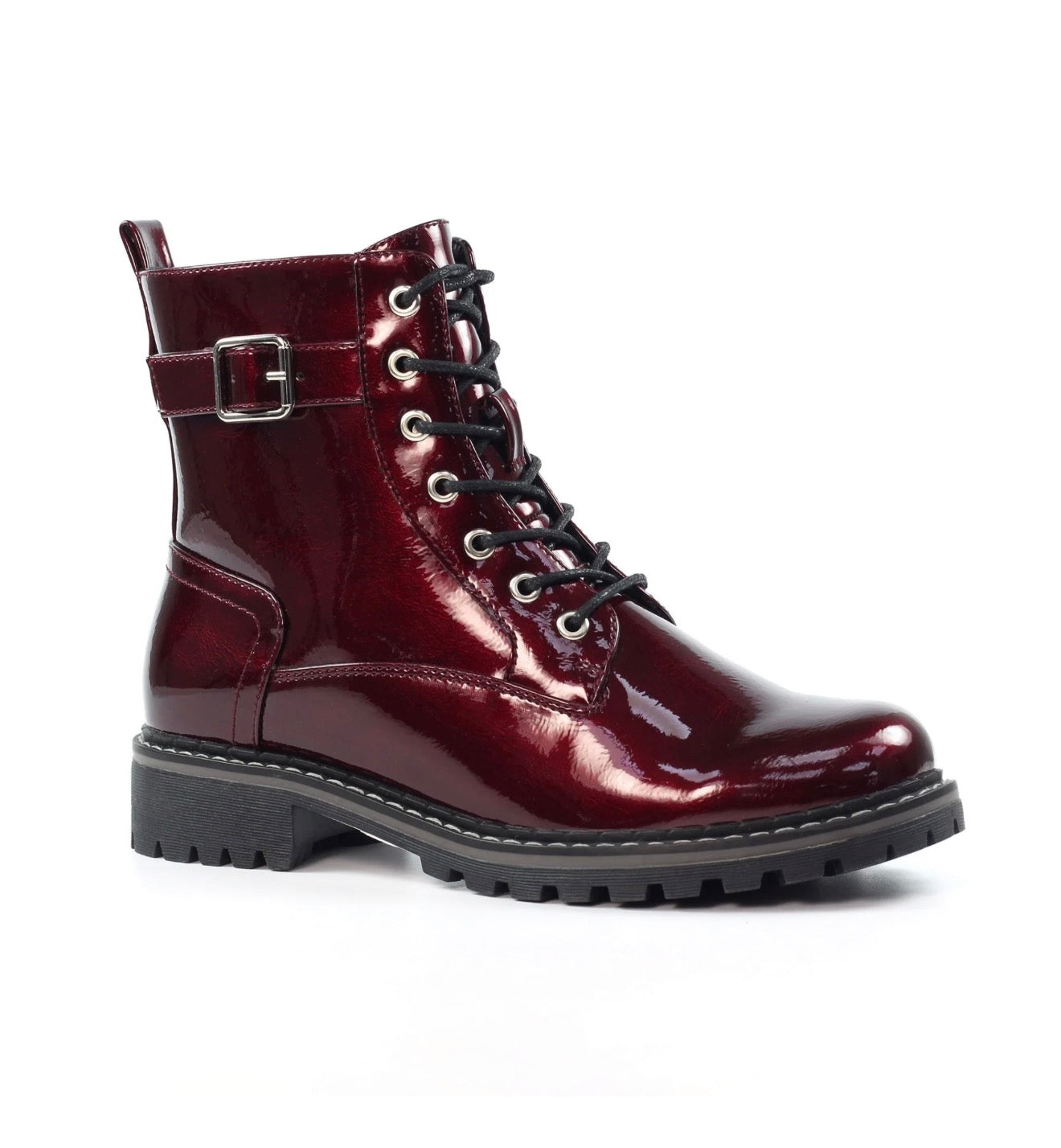 Lunar Parlour Patent Ankle Boot