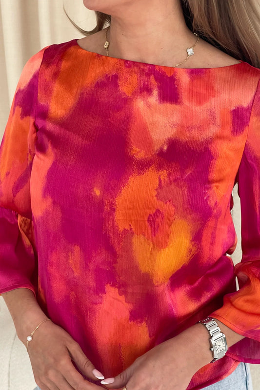 Salsa Frill Sleeve Blouse