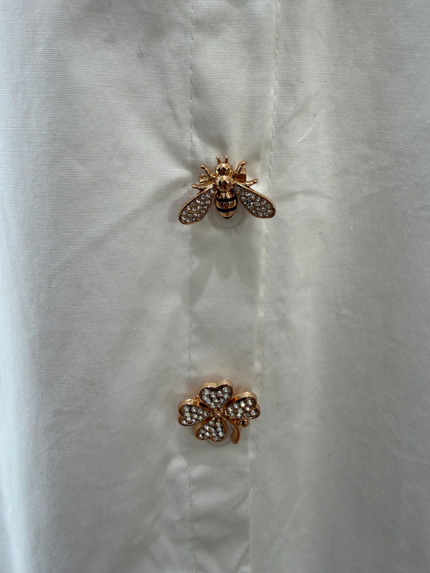 Missy Brooch Button Shirt