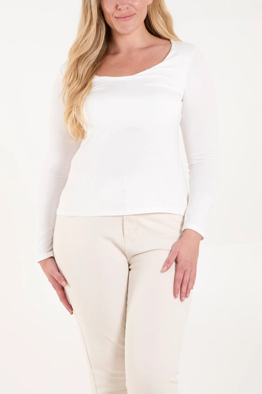 Danni Scoop Neck Top
