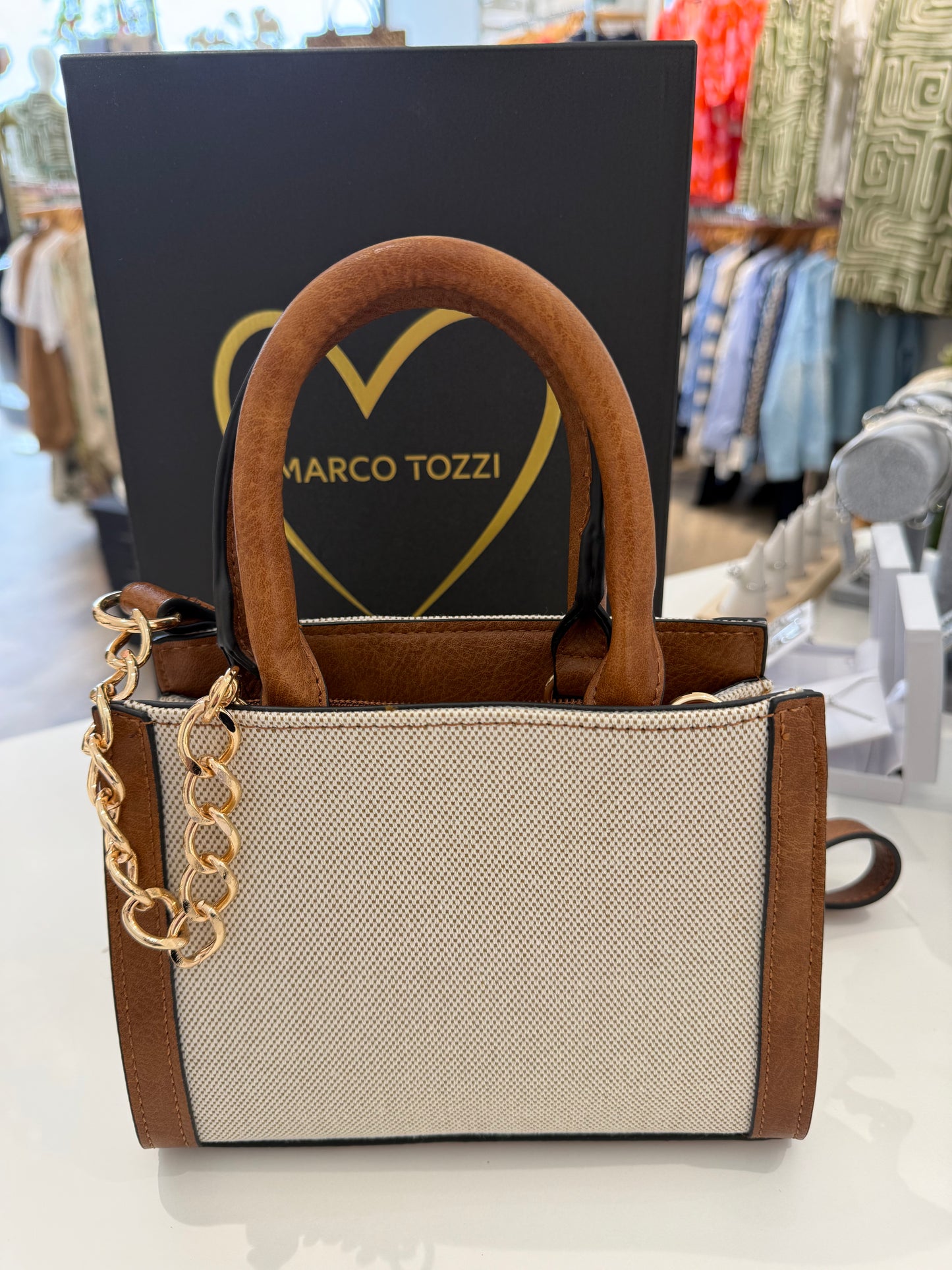 Marco Tozzi Cognac Comb Bag