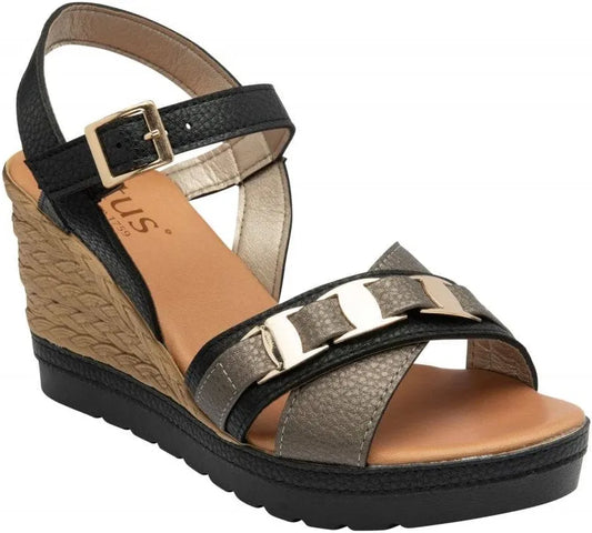 Lotus Tassere Wedge Sandal