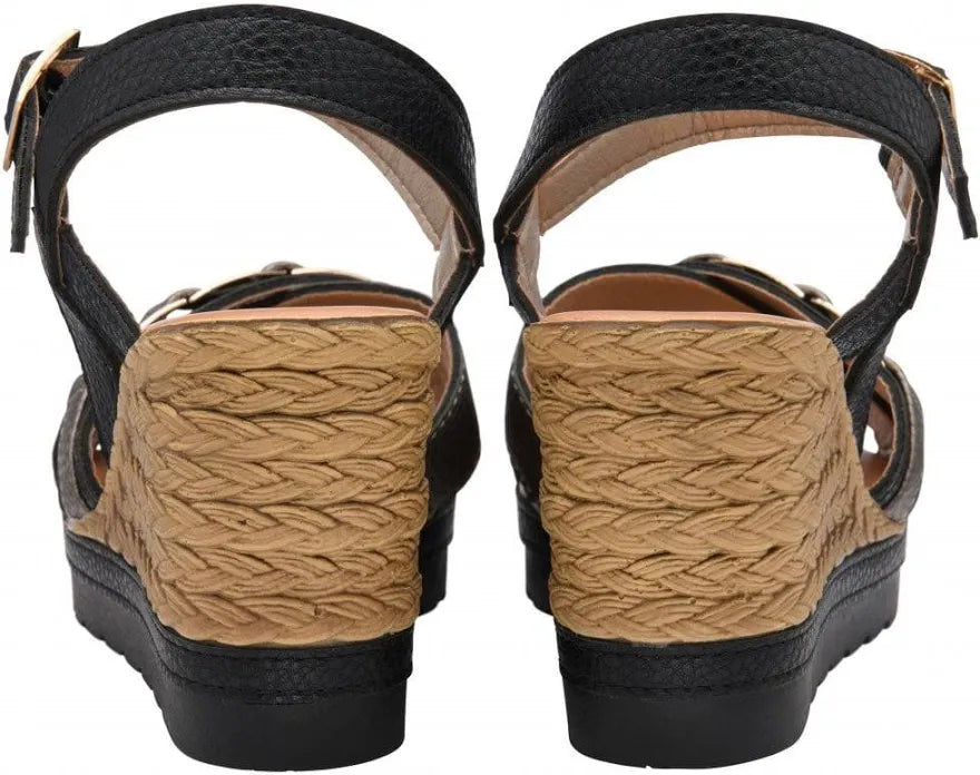 Lotus Tassere Wedge Sandal