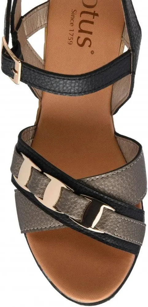 Lotus Tassere Wedge Sandal