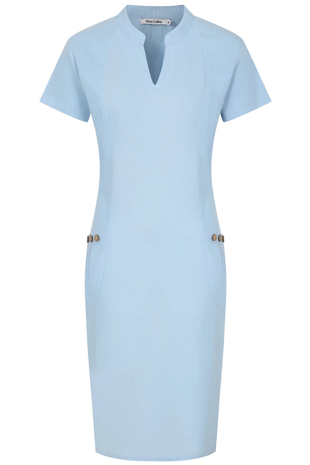 Alice Collins Hettie Notch Neck Dress
