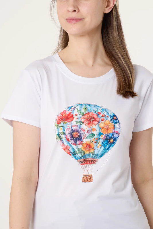 Embellished Balloon T-shirt
