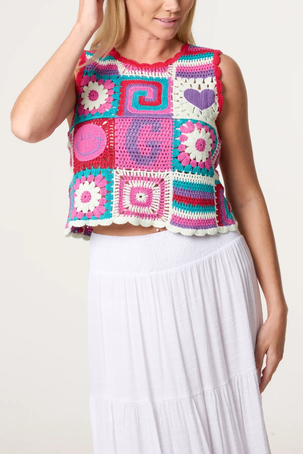 Mable Crochet Top