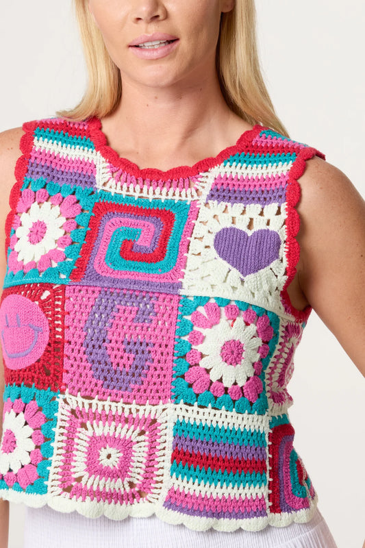 Mable Crochet Top