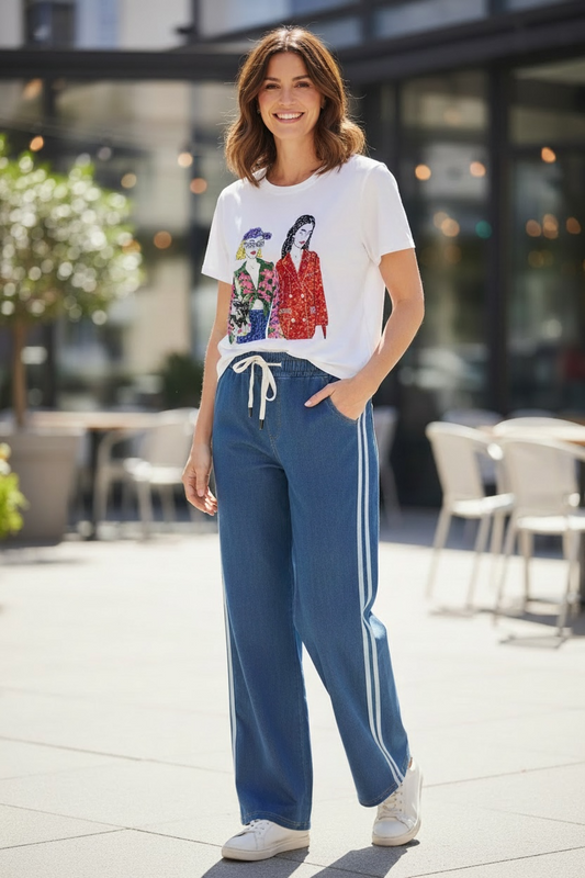 ‘Girls’ Embellished T-shirt