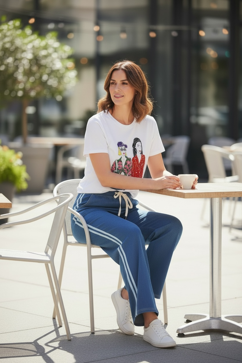 ‘Girls’ Embellished T-shirt