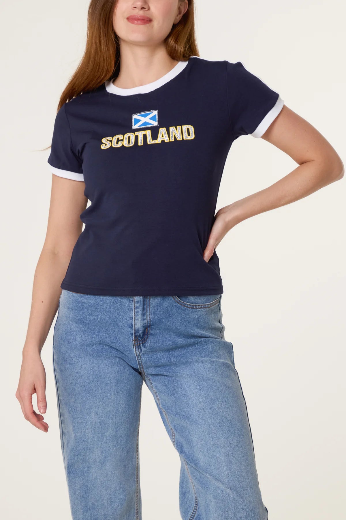 Scotia Bling Scotland Top (back in stock)