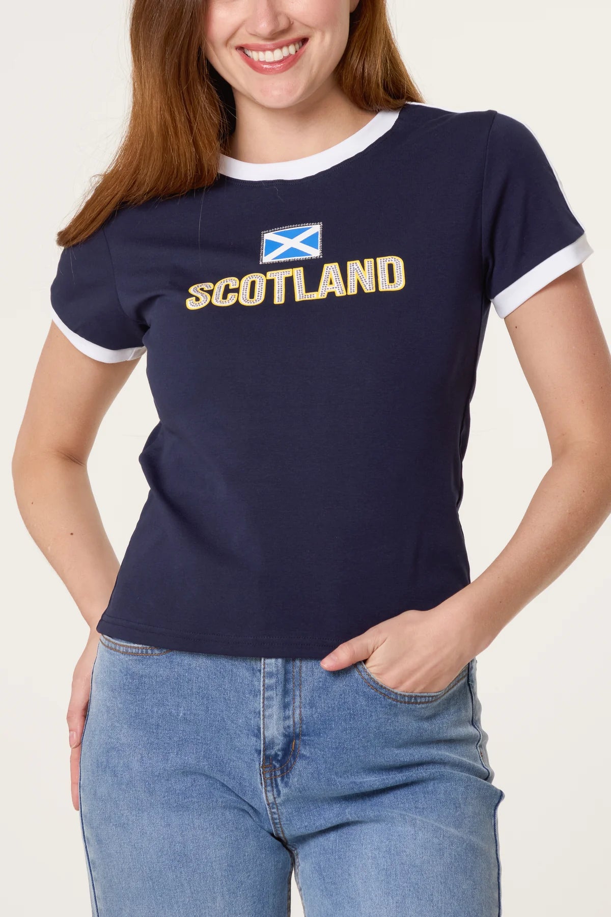 Scotia Bling Scotland Top (back in stock)