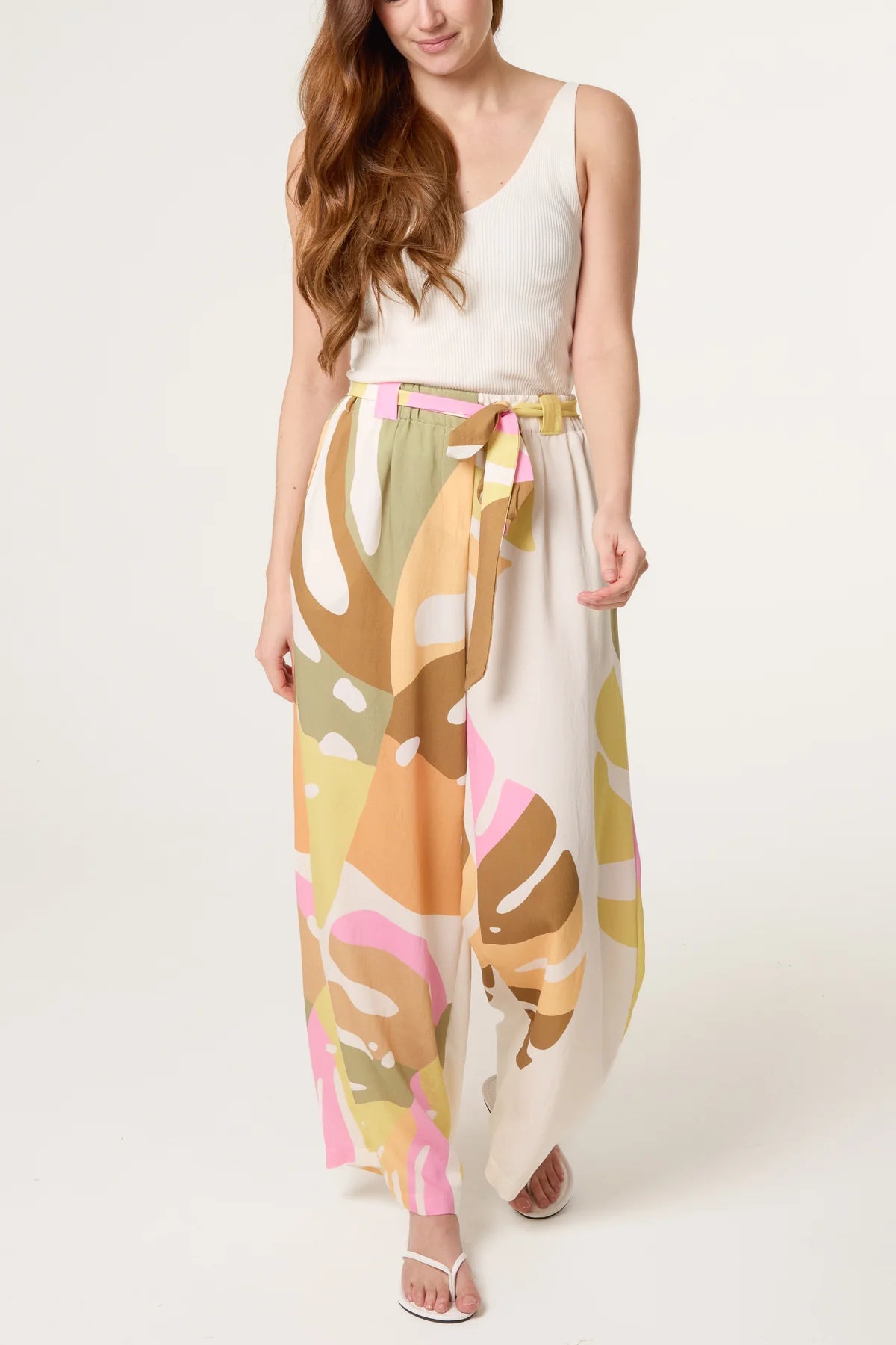Verde Wide Leg Trousers