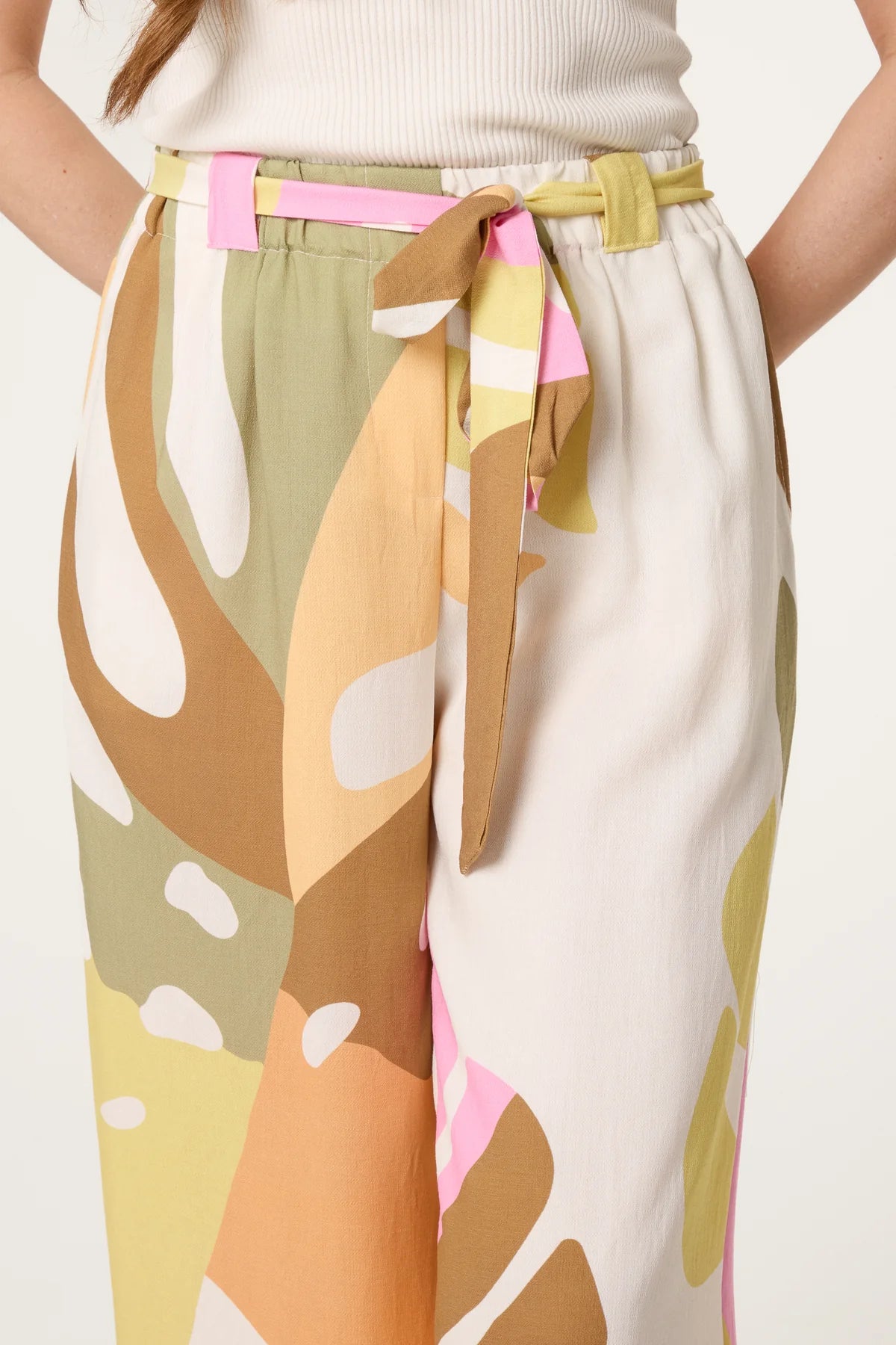 Verde Wide Leg Trousers