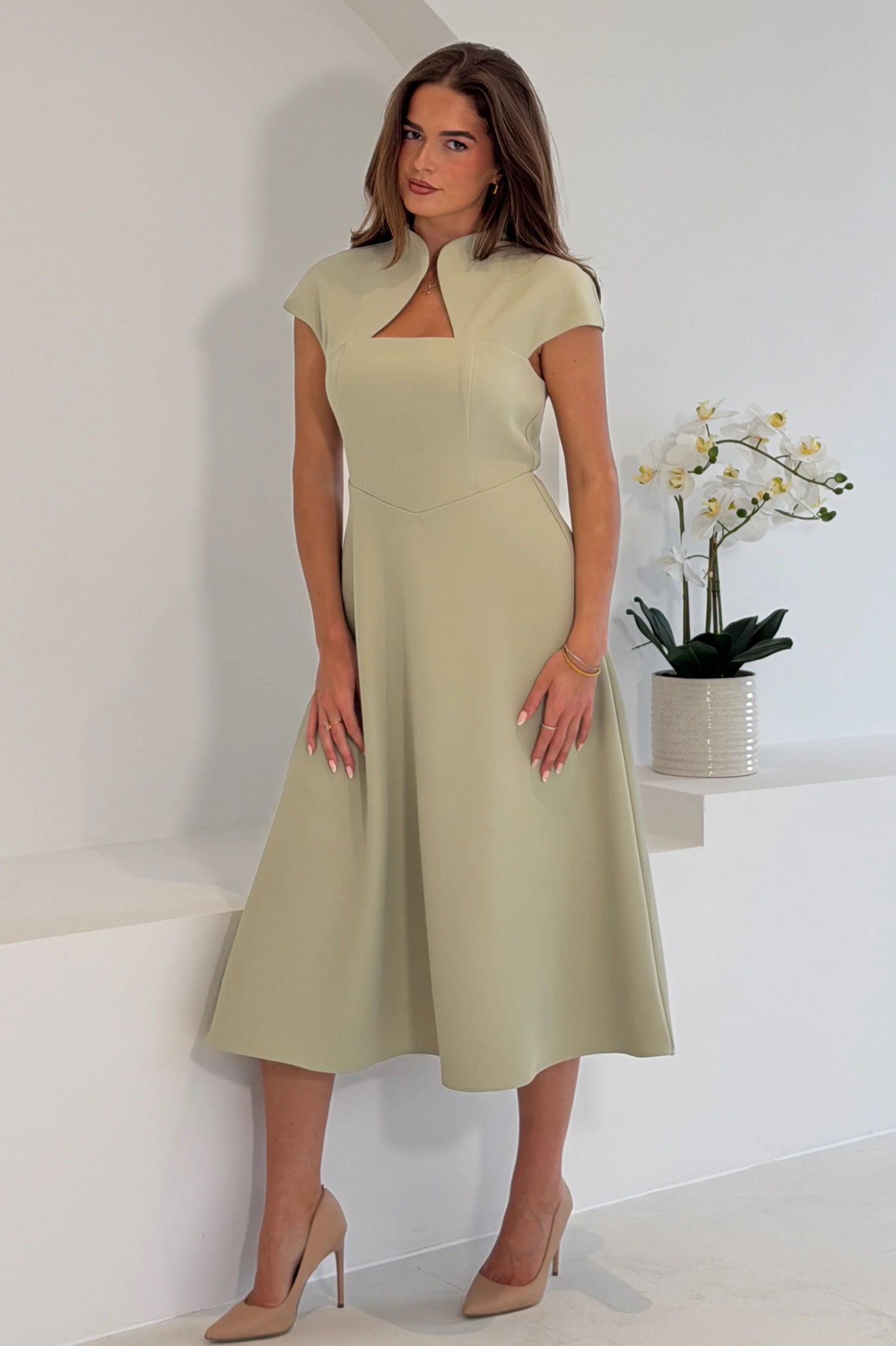 Alanna Midi Dress