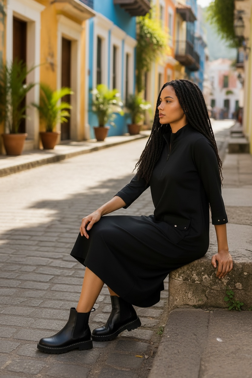I.nco Tapered Hem Dress