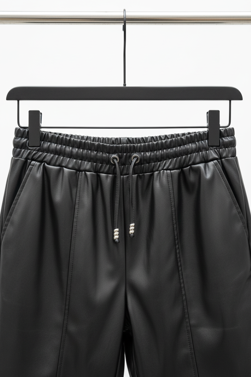 I.nco Faux Leather Trousers