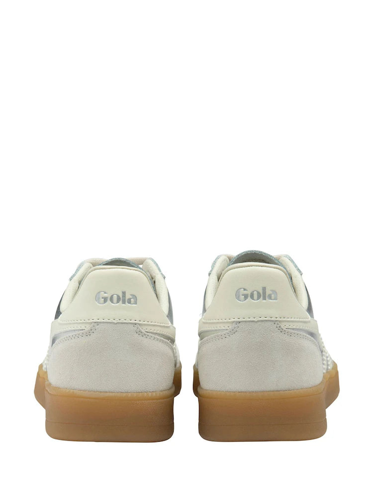 Gola Viper Metallic Silver & Off White