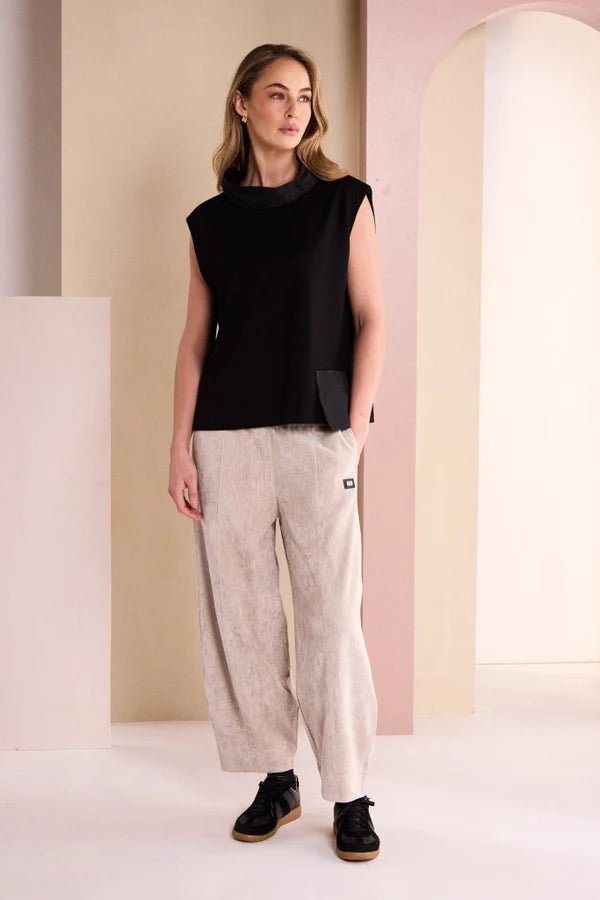 Naya Fine Cord Barrel Trouser