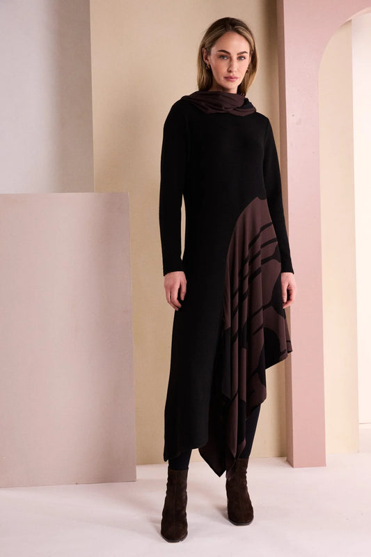 Naya Choko Jersey Dress NAW26218