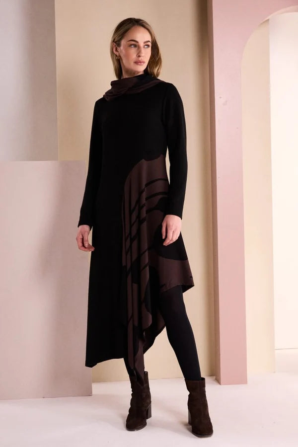 Naya Choko Jersey Dress NAW26218