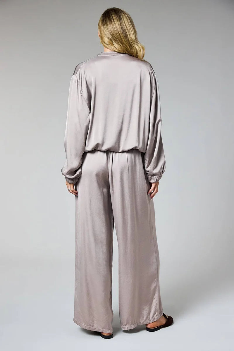 Deck by Decollage Satin Bomber Jacket