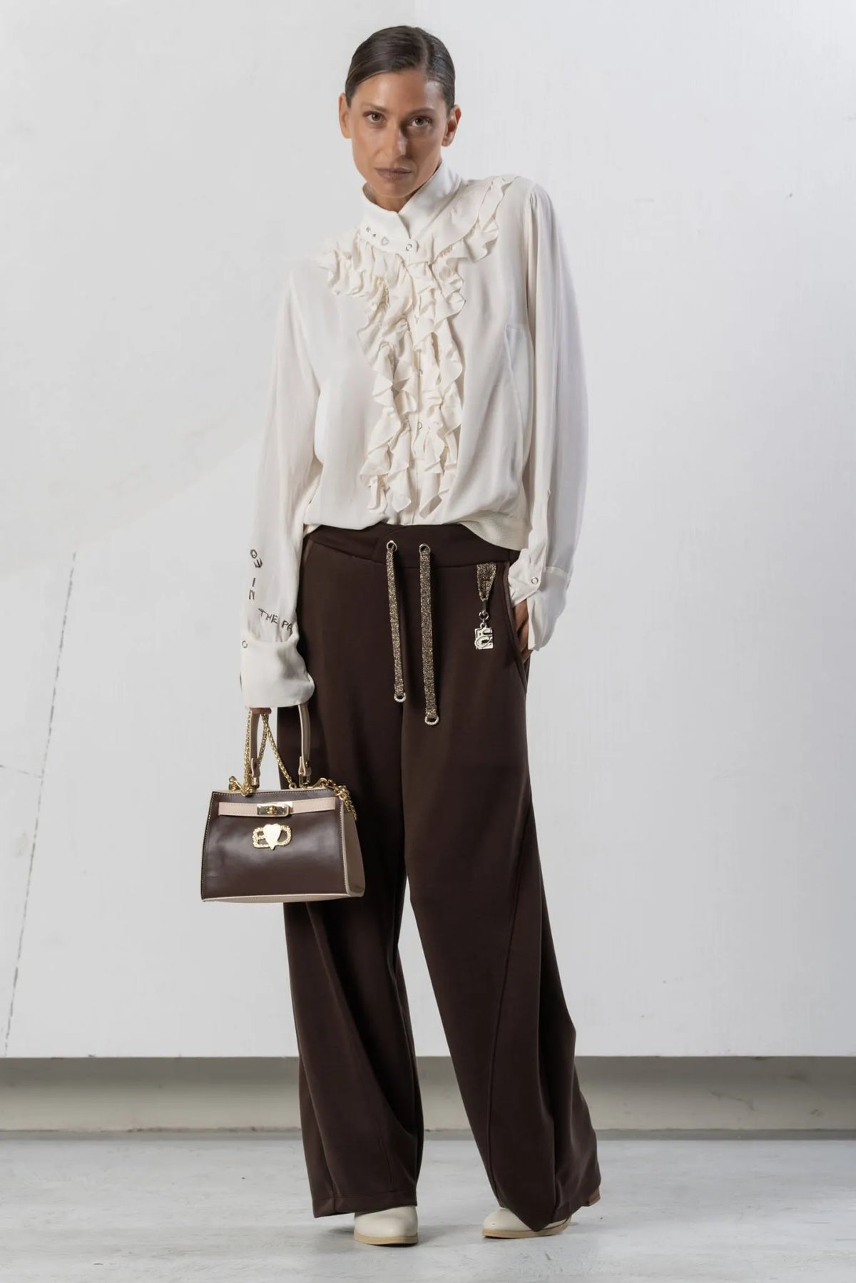 Elisa Cavaletti Barrel Shape Joggers