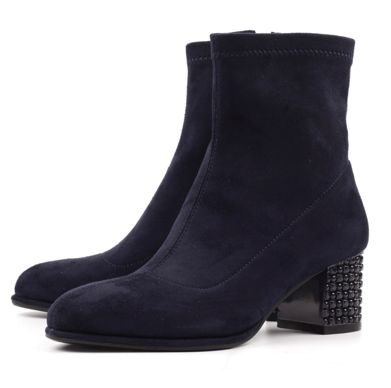 Lunar Sage Faux Suede Ankle Boots