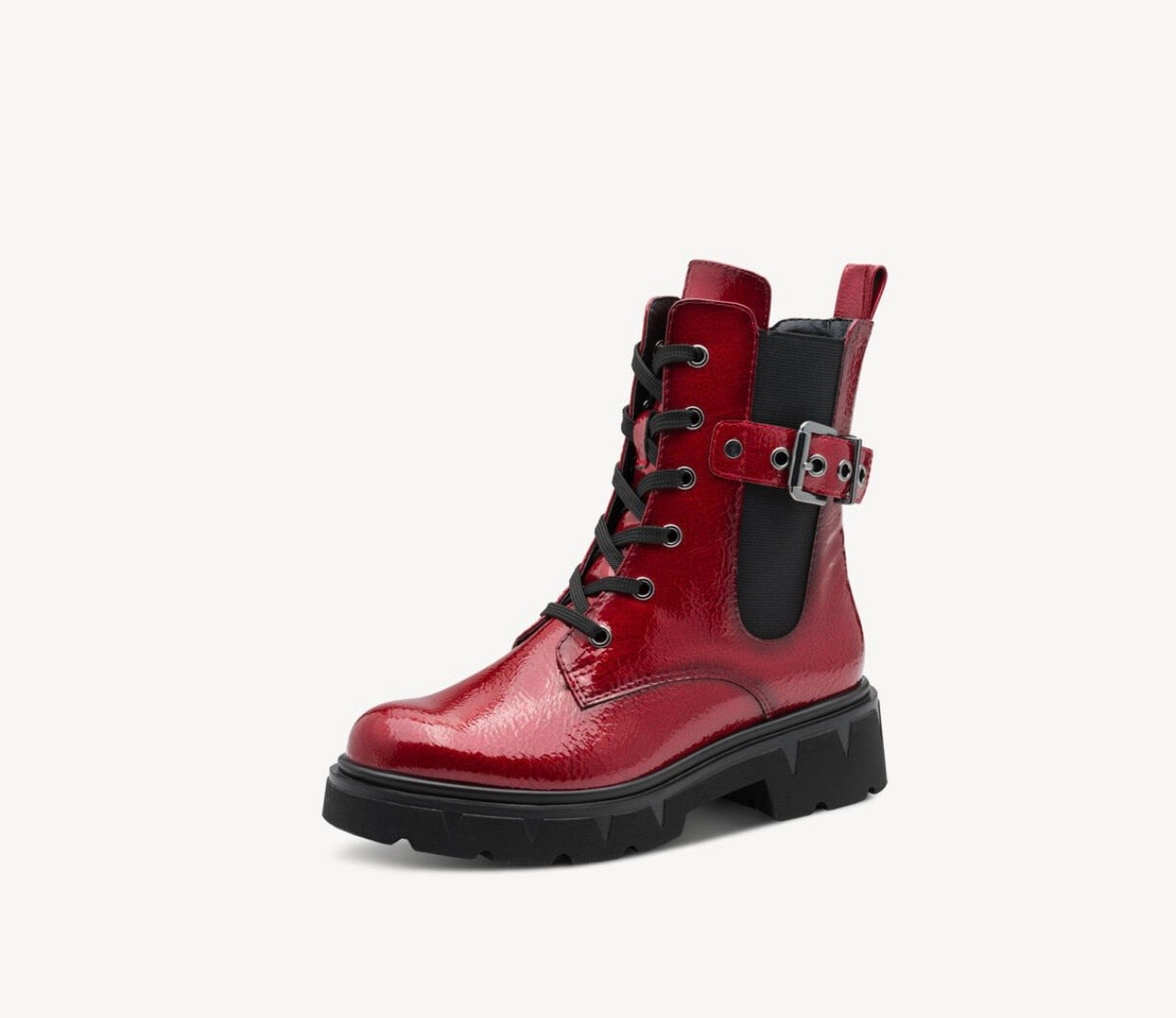 Marco Tozzi - Dark Ruby Red Boots