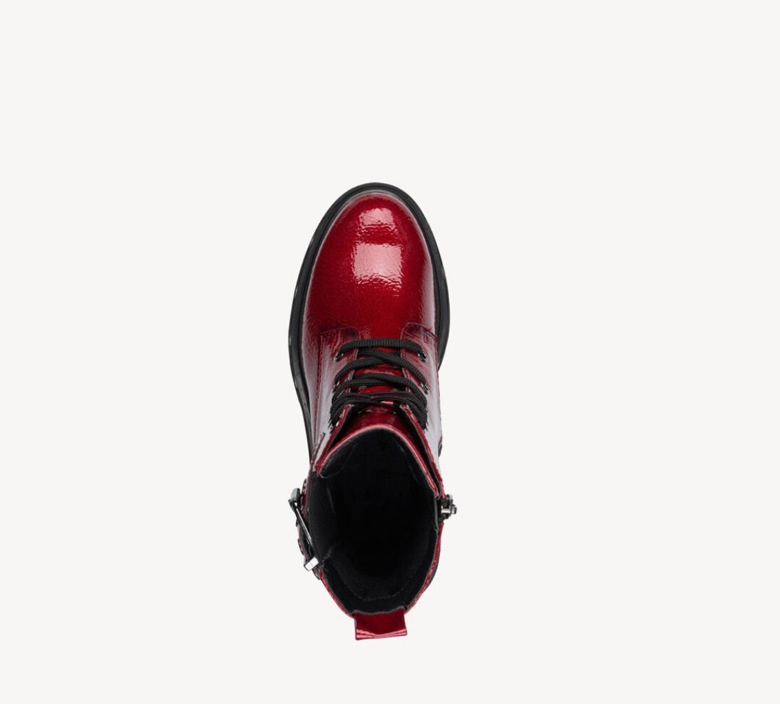 Marco Tozzi - Dark Ruby Red Boots