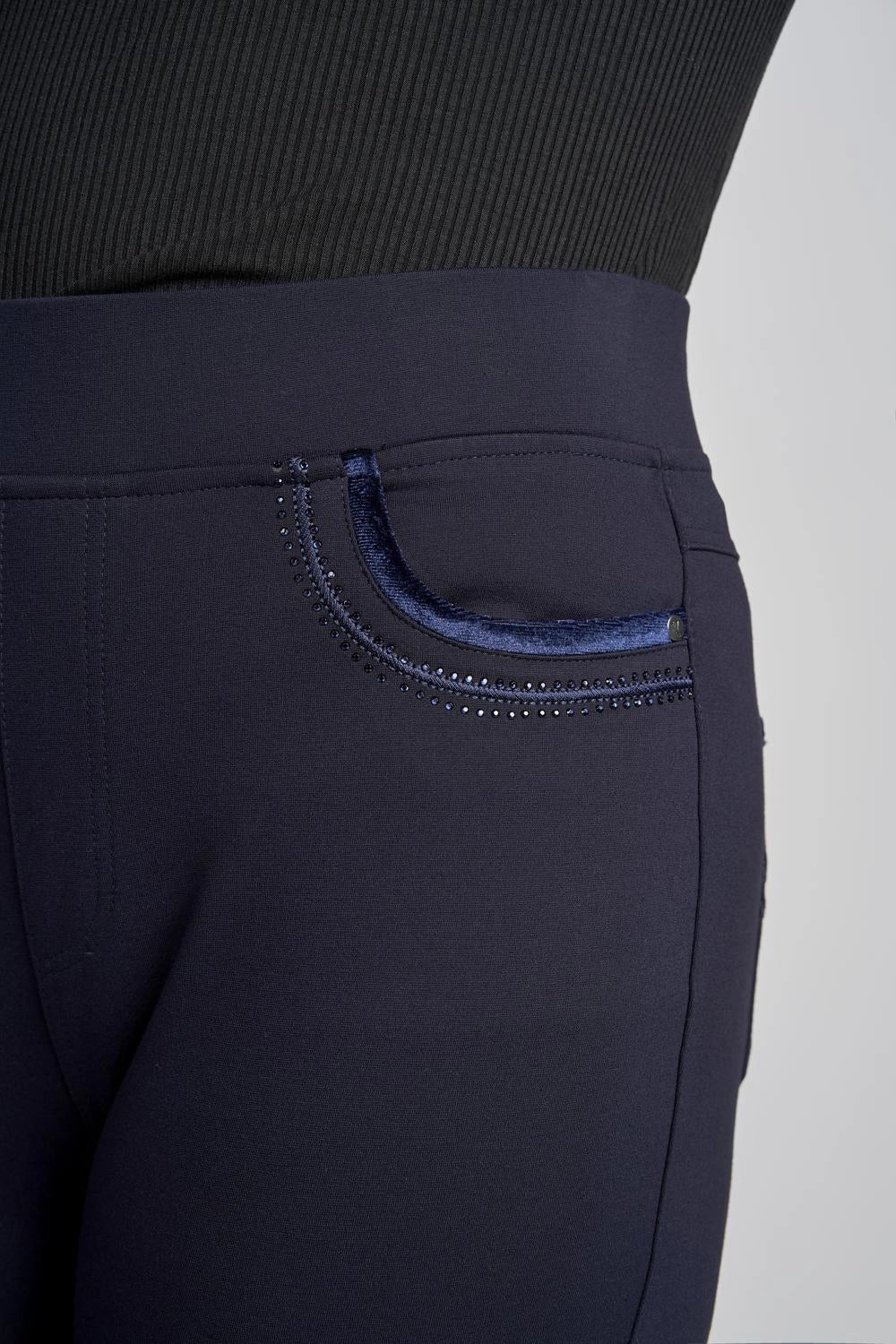 Pinns - Ponte Style Pull on Jeans