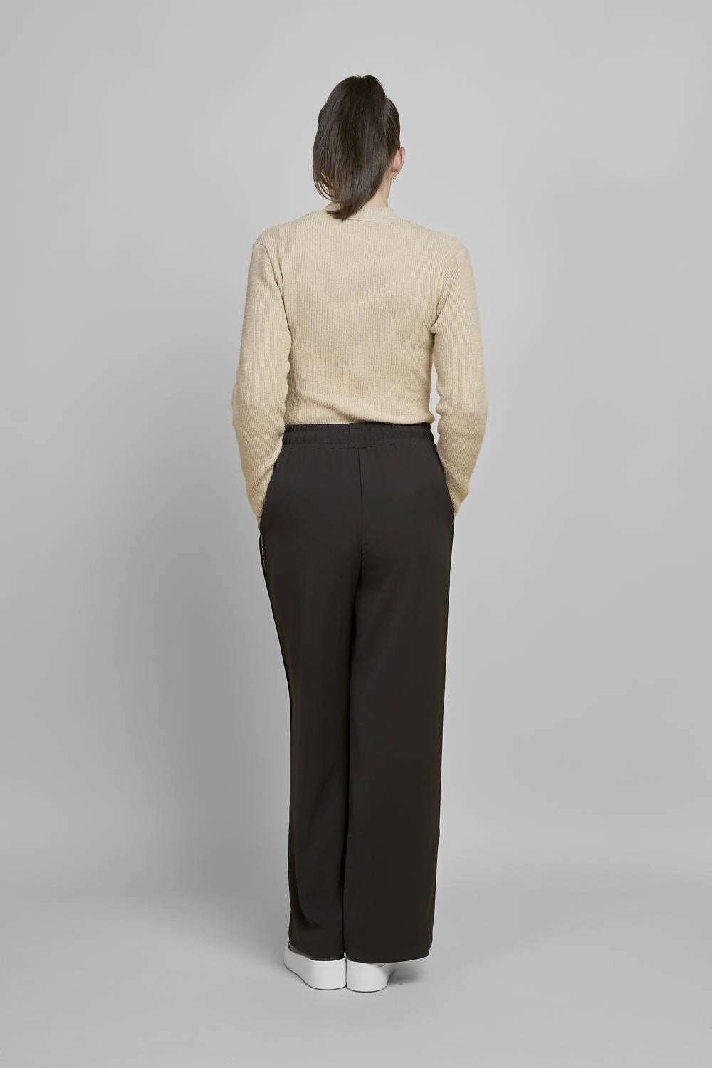 Pinns - Wide Leg Geo Trouser