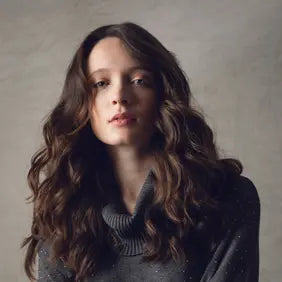 Marble - Cowl Neck Dress with Gunmetal Studs 7558