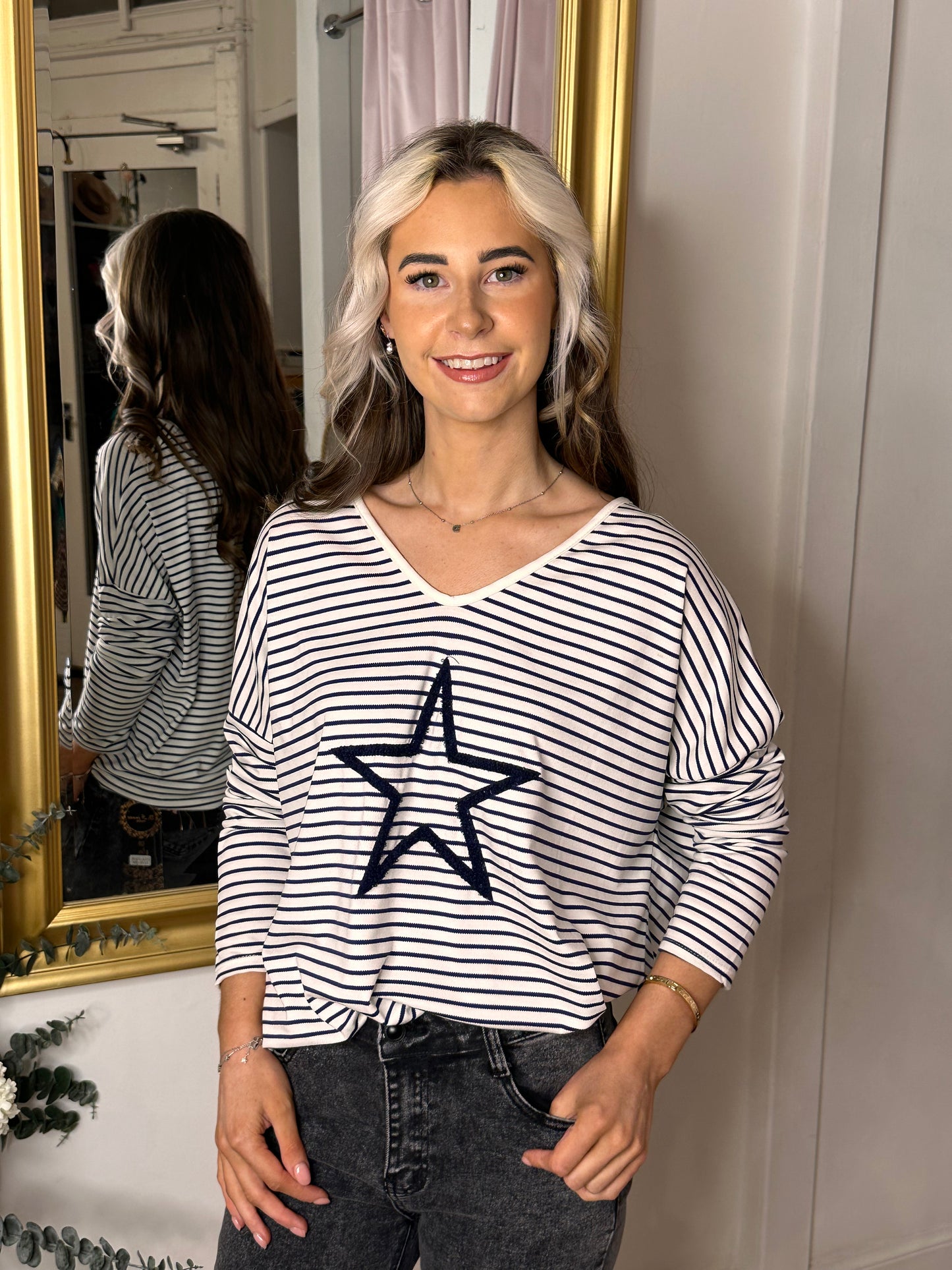 Mia Star & Stripes Top