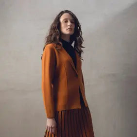 Marble - Classic Fit Knitted Jacket 7622