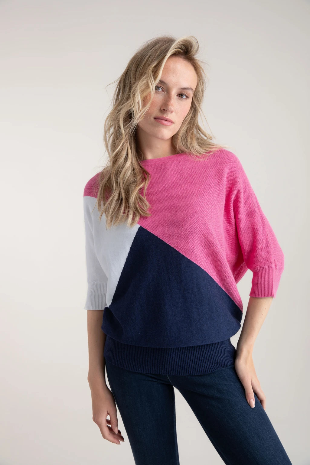 Marble - Super Soft Blouson Sweater 7011