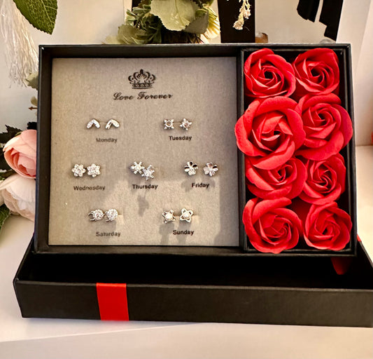 Earrings Valentine Gift Box