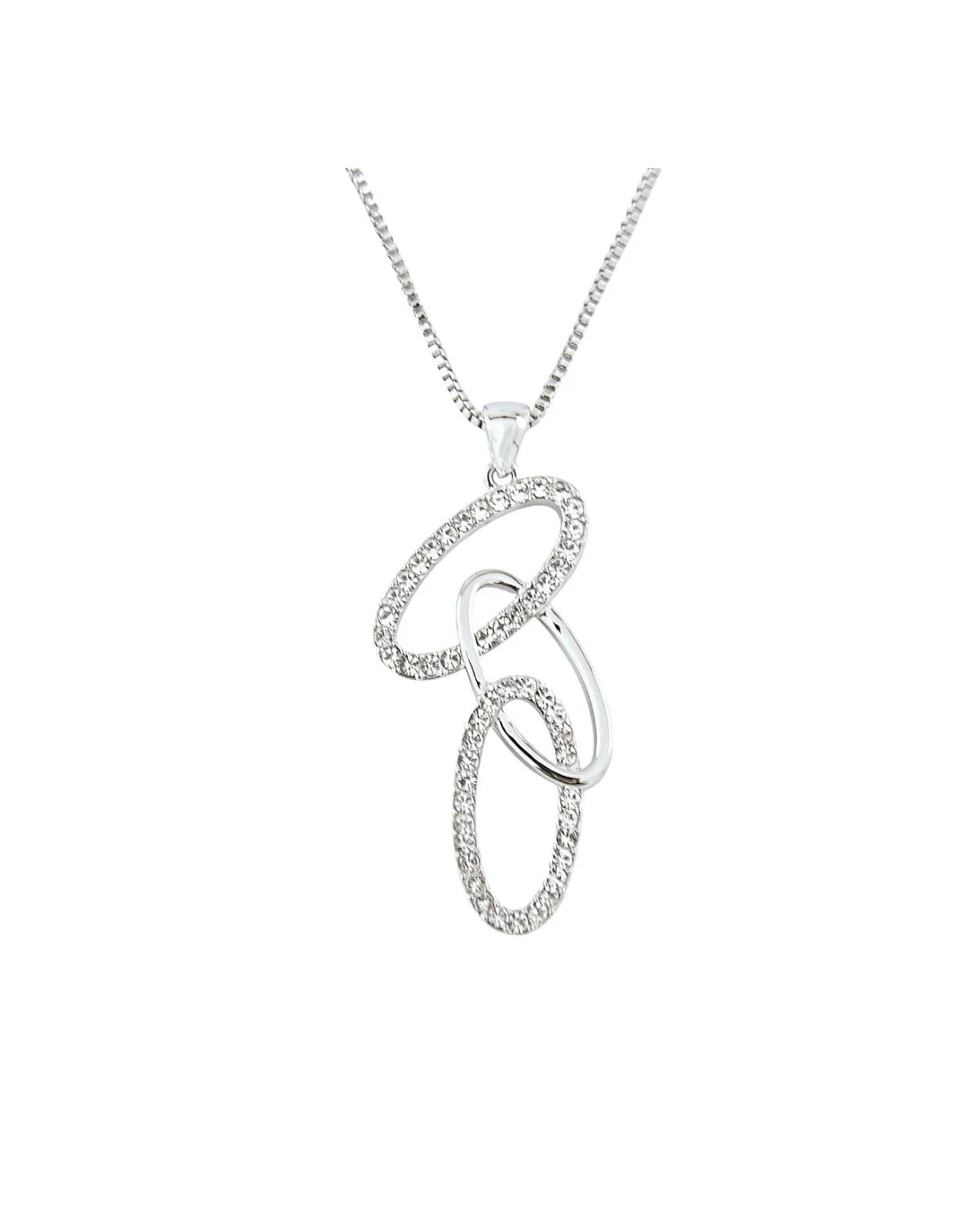 VIP - Gina Interlocked Oval Necklace