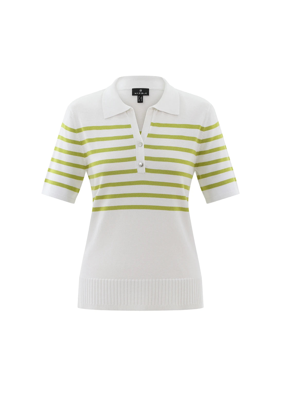 Marble - Super Soft Polo Sweater 7903