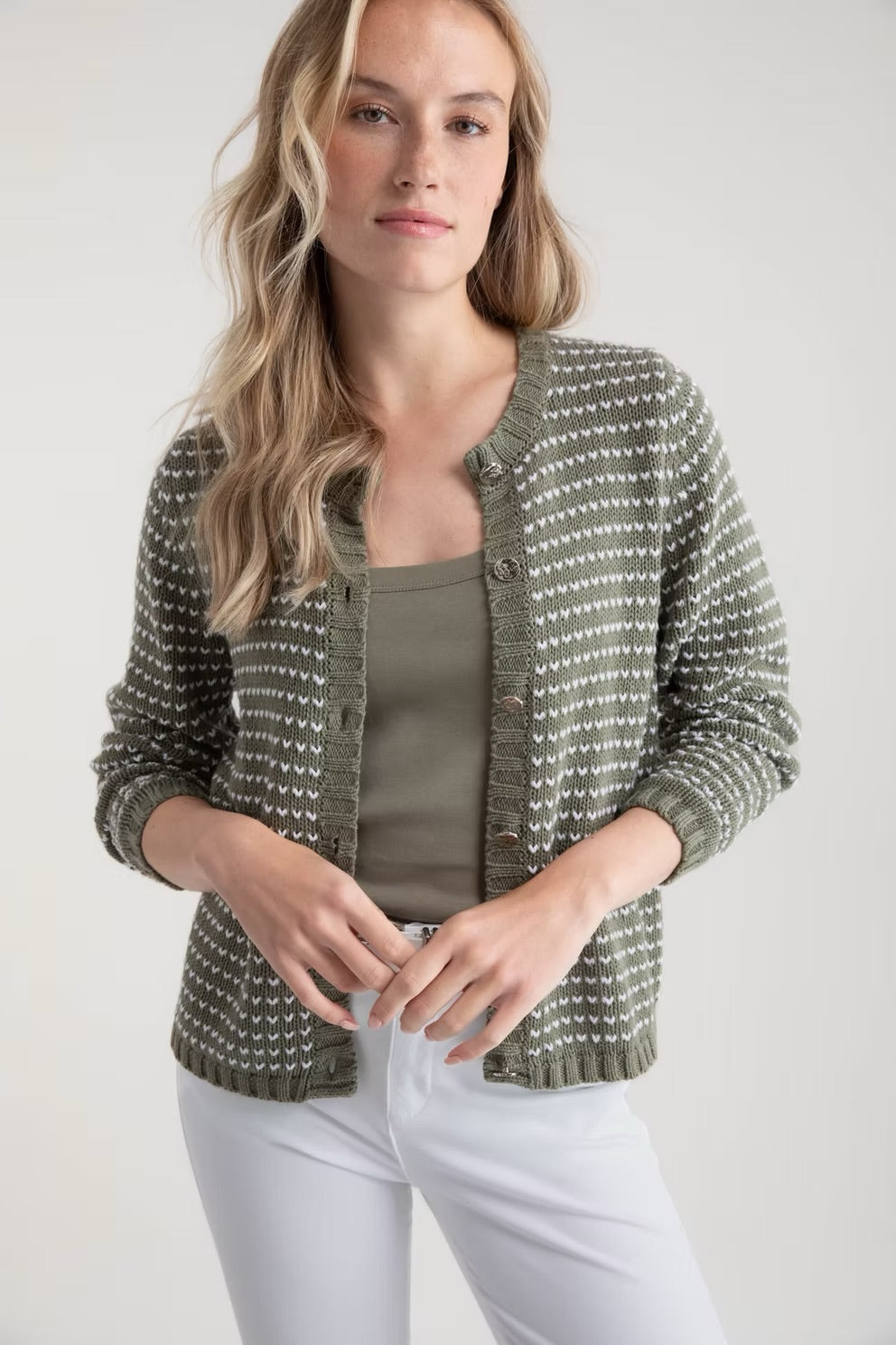 Marble - Super Soft Chunky Knit Cardigan 7880