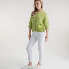 Marble - Relaxed Fit Chunky Cardigan 7875